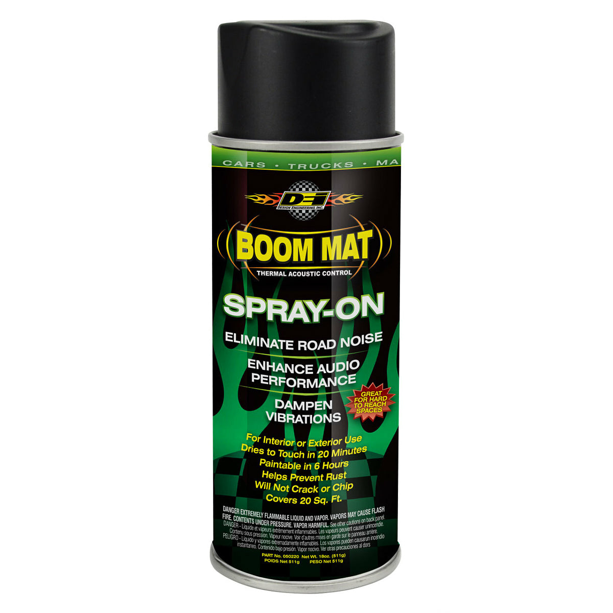 Design Engineering One 18 oz can of vibration damping spray. Spray Adhesive 50220