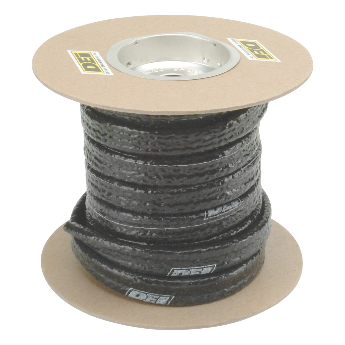 Design Engineering One 25 foot roll of Fire Sleeve with a 3/8 inch inside diameter. Exhaust Heat Shield