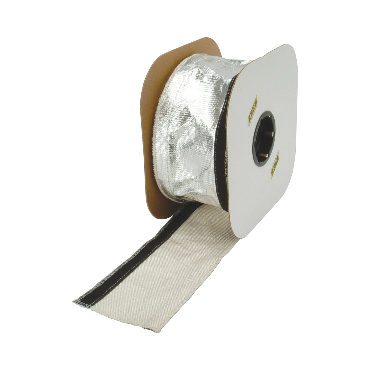 Design Engineering One 50 foot roll of Heat Shroud with a 1/2 inch to 1-1/4 inch inside diameter. 93405