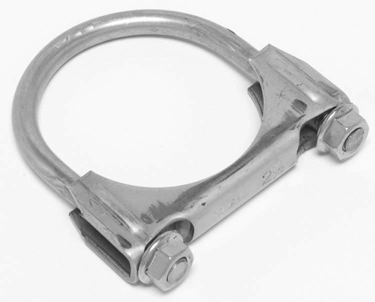 Dynomax Muffler Clamp 2.50in Stainless Steel - 32218