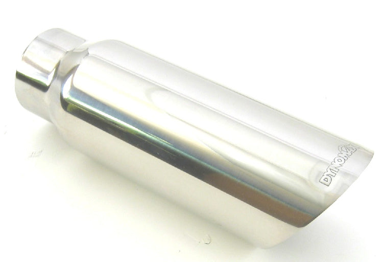 Dynomax 2.5in Slant Exhaust Tip Stainless Steel - 36486