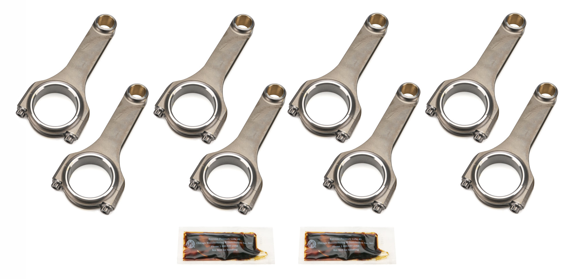 Dyer's Top Rods SBC 6.000 Forged Connecting Rods - 2.000 Pin Dia. - 6000NLSBCSJ7200A
