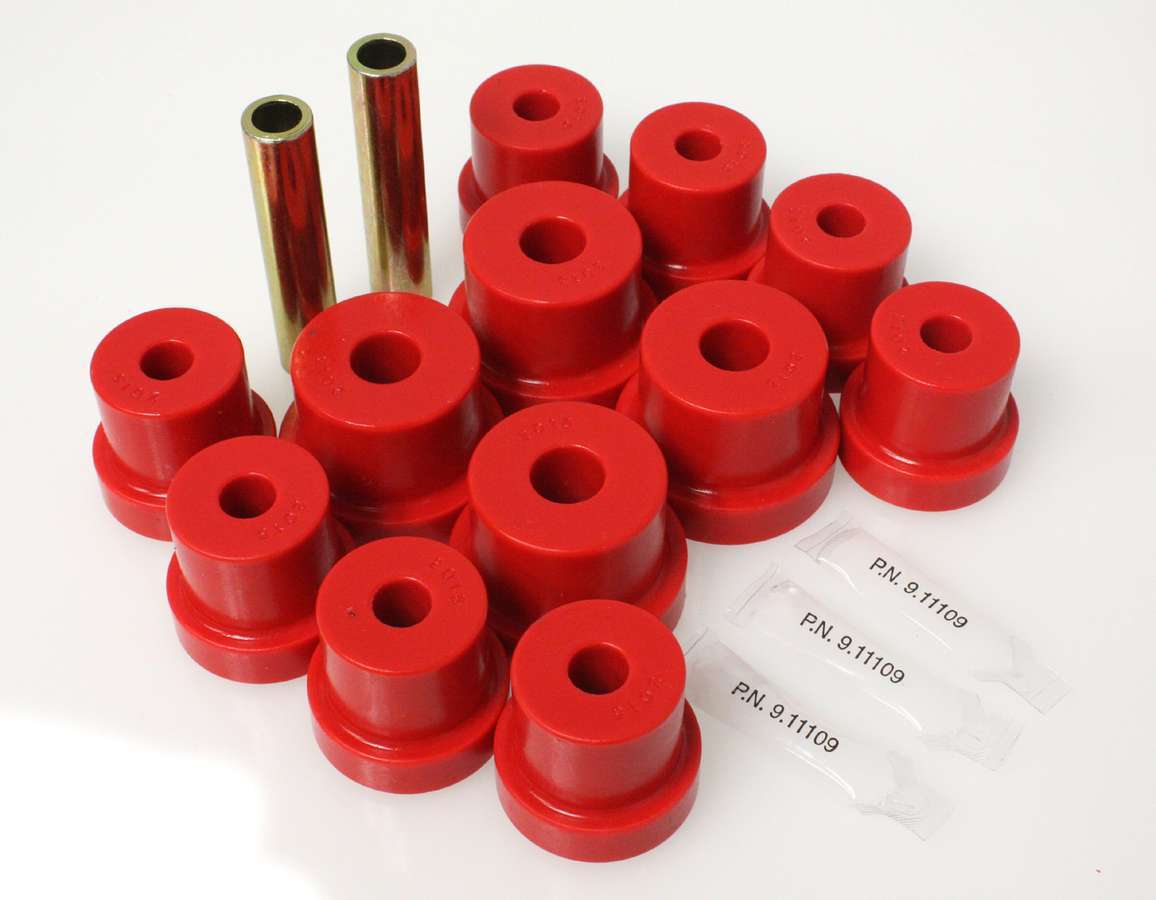 Energy Suspension Hyper-Flex Rear Leaf Spring Bushing Kit 3.2103R for GM F-Body and X-Body