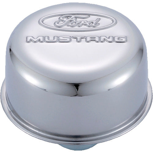 Ford Performance Ford Mustang Logo Air Breather Cap - Chrome - 302-220 - Image 6