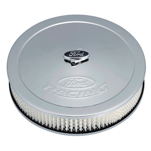 Ford Performance Air Cleaner Kit: Chrome, Ford Racing Emblem - 302-350 - Image 7