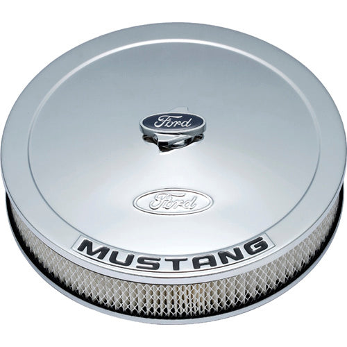 Ford Performance Air Cleaner Kit: Chrome, Ford Mustang Emblem - 302-361 - Image 7