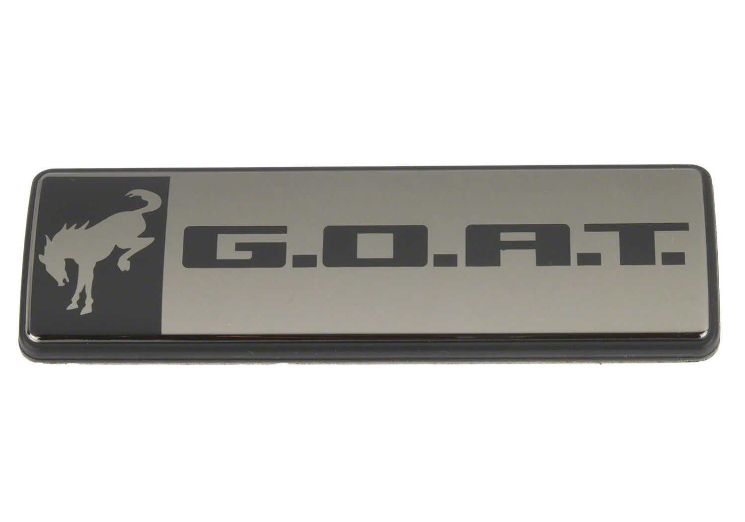 Ford Performance Bronco Bronco Sport G.O.A.T. Badge - Black/Black - M-1447-GOATBLK - Image 10