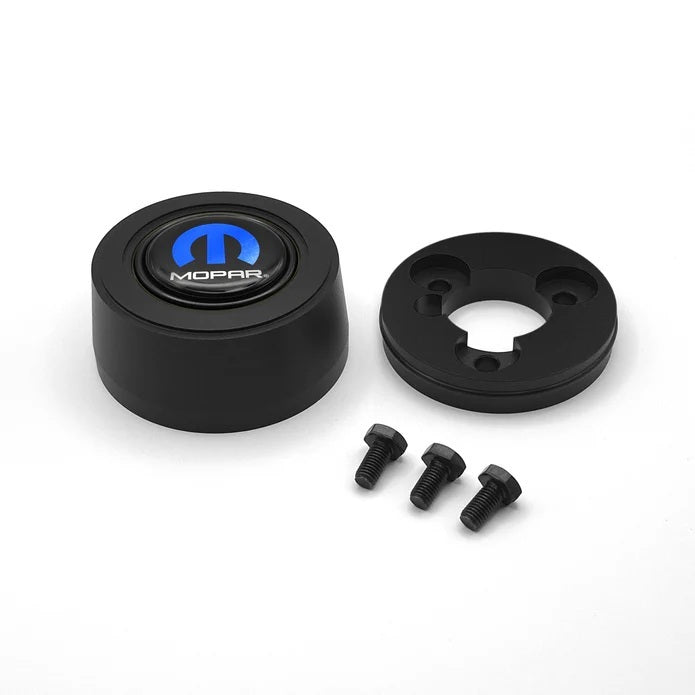 GRANT 5925 Hi-Rise Billet Horn Button with Mopar Logo