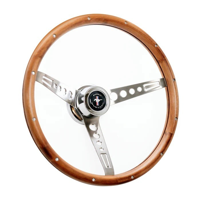 GRANT 966-2 Mustang Steering Wheel with Mustang Center Cap