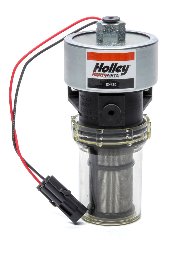 12-430 33 Gph Holley Mighty Mite Electric Fuel Pump, 9-11.5 Psi