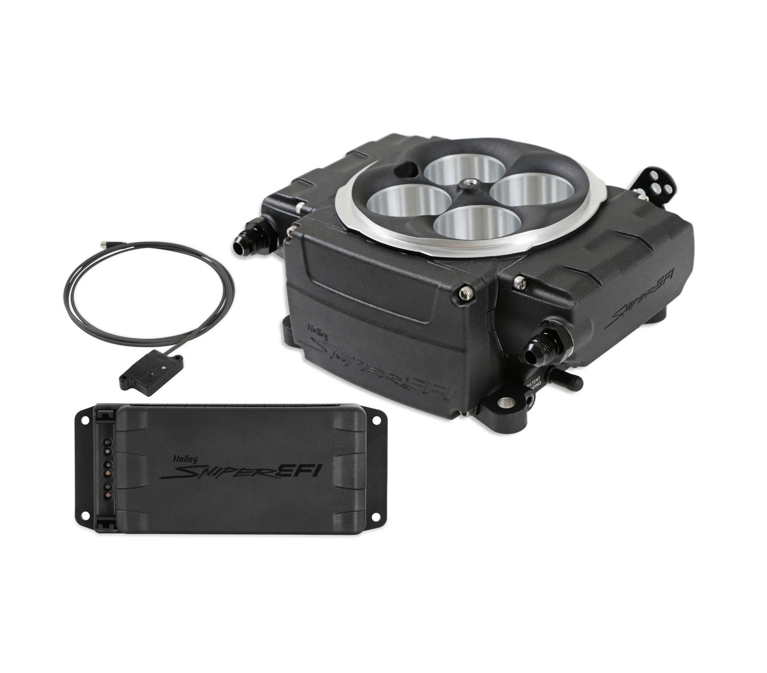 Holley Sniper 2 EFI Kit with PDM, Black – Part Number 550-511-BPX