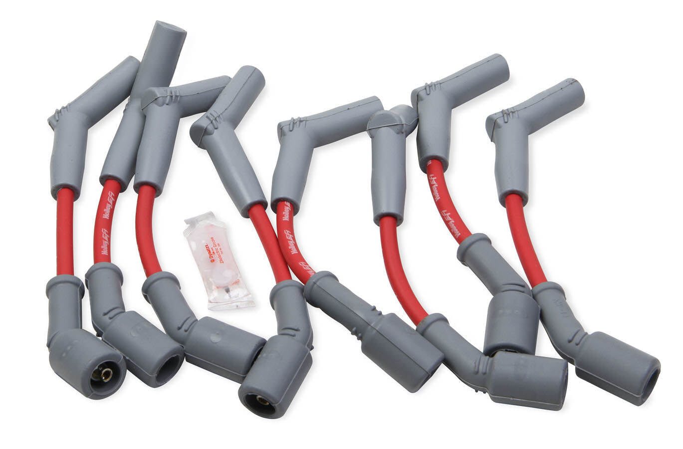 Holley 561-102 LS 6.2L Spark Plug Wire Set, 45-Degree Red