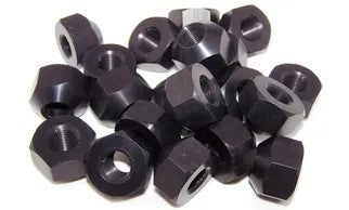 Kluhsman Racing Lug Nut 20pk 1/2-20 Aluminum Sng Angle Black KRC-8209