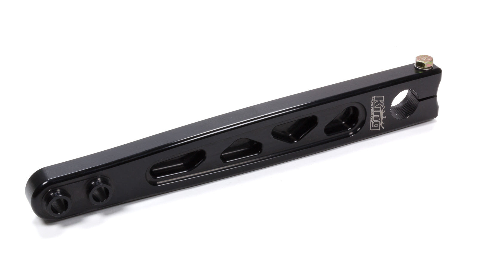 King Racing Products Pitman Arm Heavy Duty Angled Broached Black 1417HD