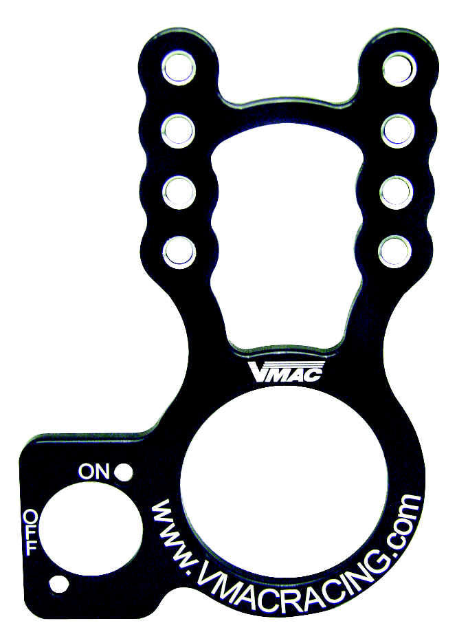 King Racing Products Steering Gear Locator Left Side Fuel Shut Off 1435