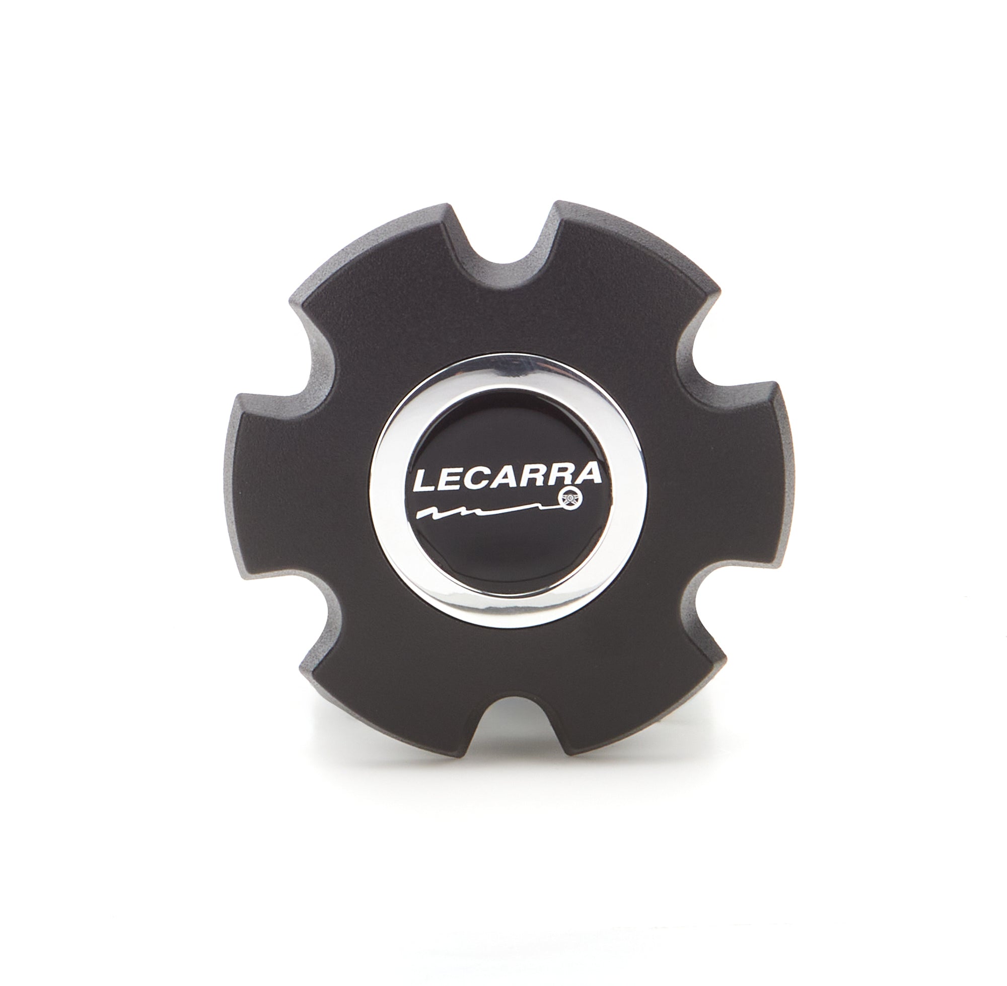 Lecarra Steering Wheels 3642 Billet Horn Button with Black Lecarra Logo