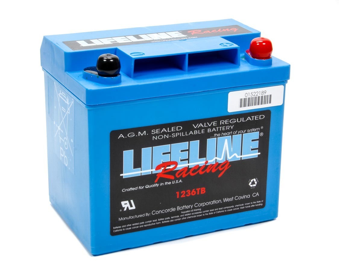 Lifeline Battery Power Cell Battery 7.71 X 5.18 X 6.89 - Gcjp_ll-1236TB