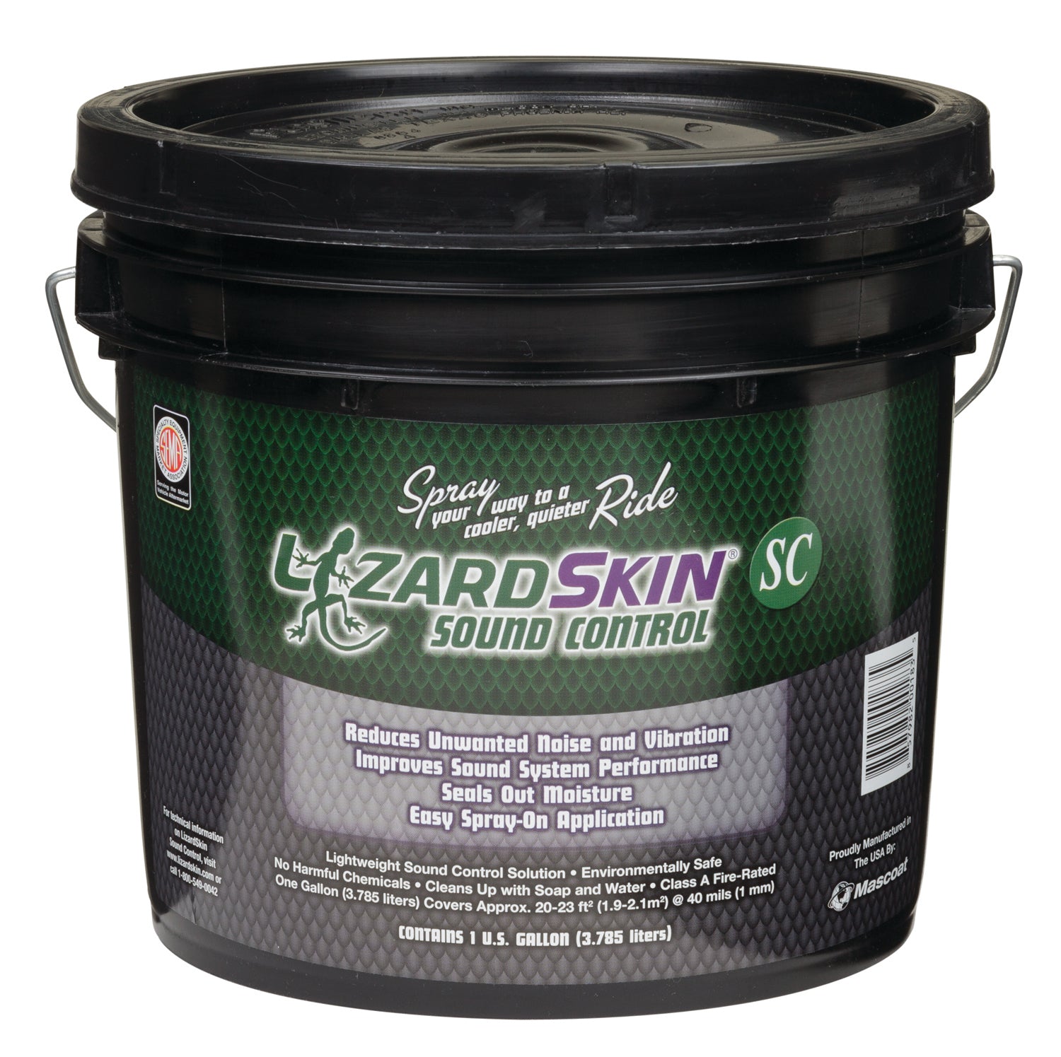 Lizard Skin Black Sound Control 1 Gallon Ceramic Insulation 3124343