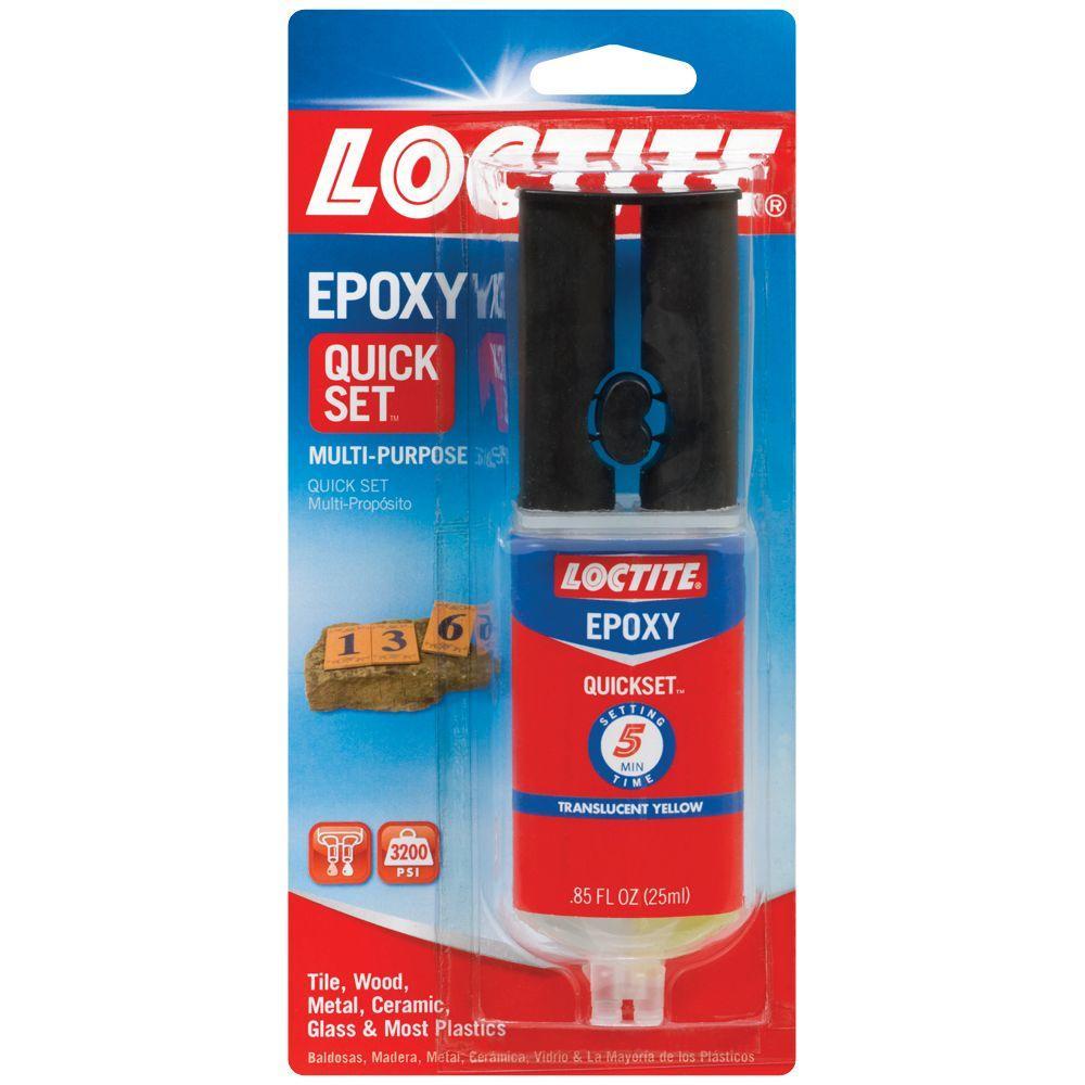 LOCTITE 1395391 Quick Set Auto Epoxy, 0.85 oz Syringe