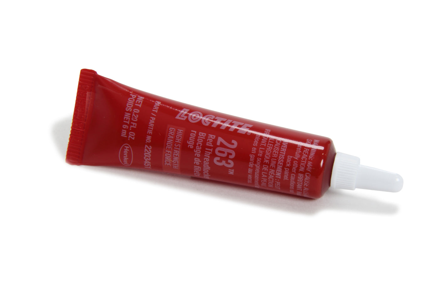 LOCTITE 2203451 263 Red Threadlocker, 6 mL Tube