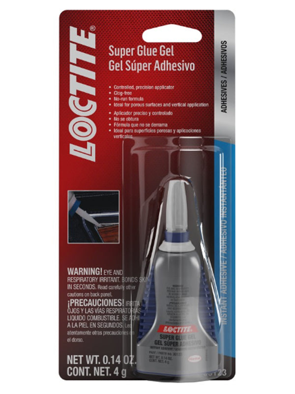 Loctite 636095 Quicktite Super Glue Gel 4g .14oz
