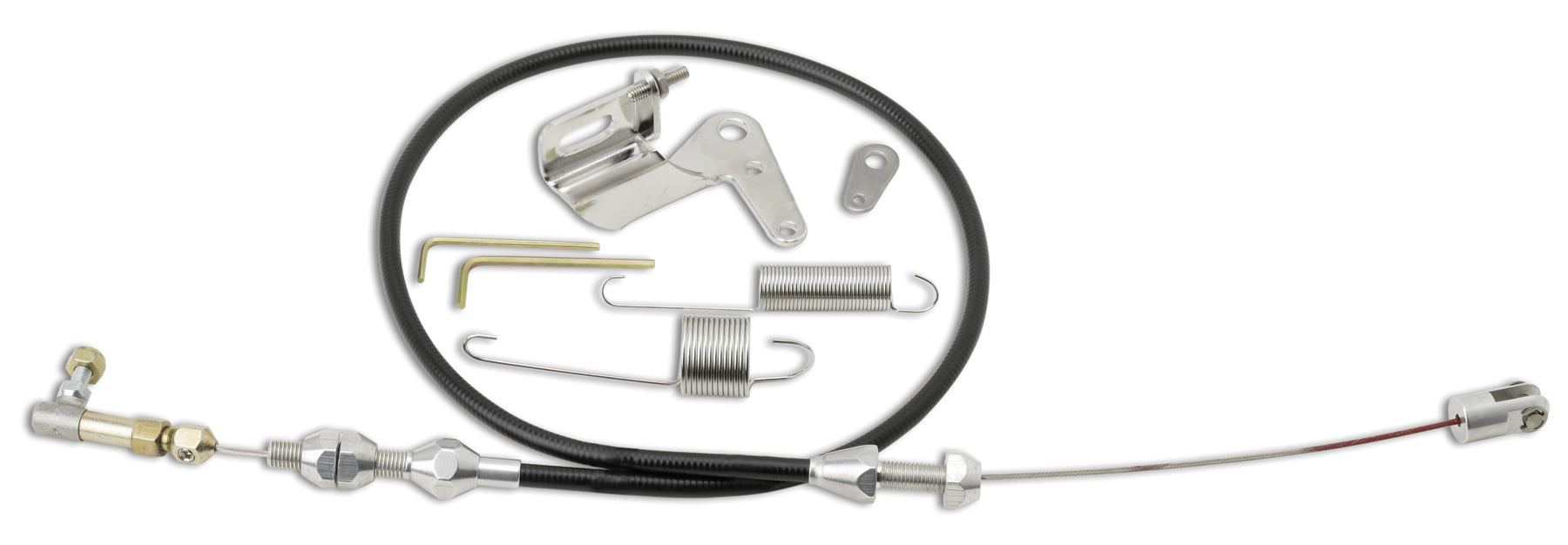 Lokar Duo-pak Univ. Throttle Cable Withbrackets Throttle Cables DP-1000U