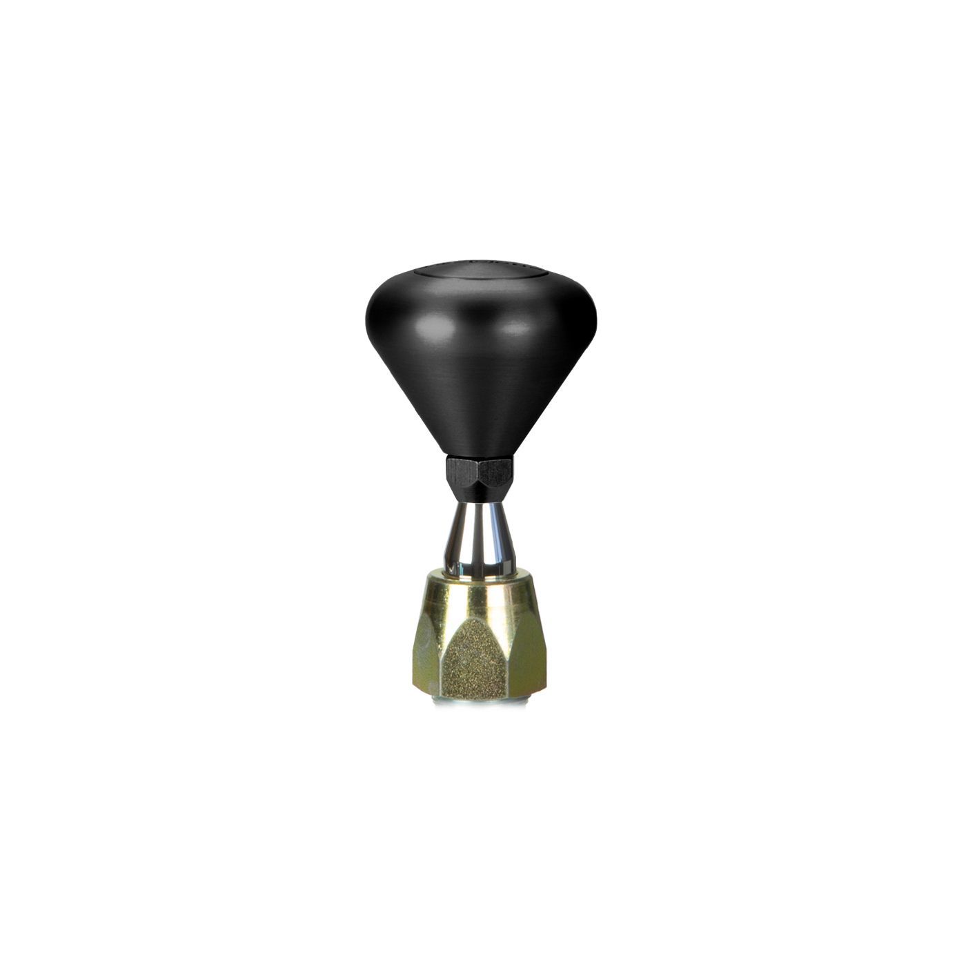 Lokar ES Shifter GM 6L80 Chrom E 4 in Mush Black Knob Transmission Shifters ES6L80HMB