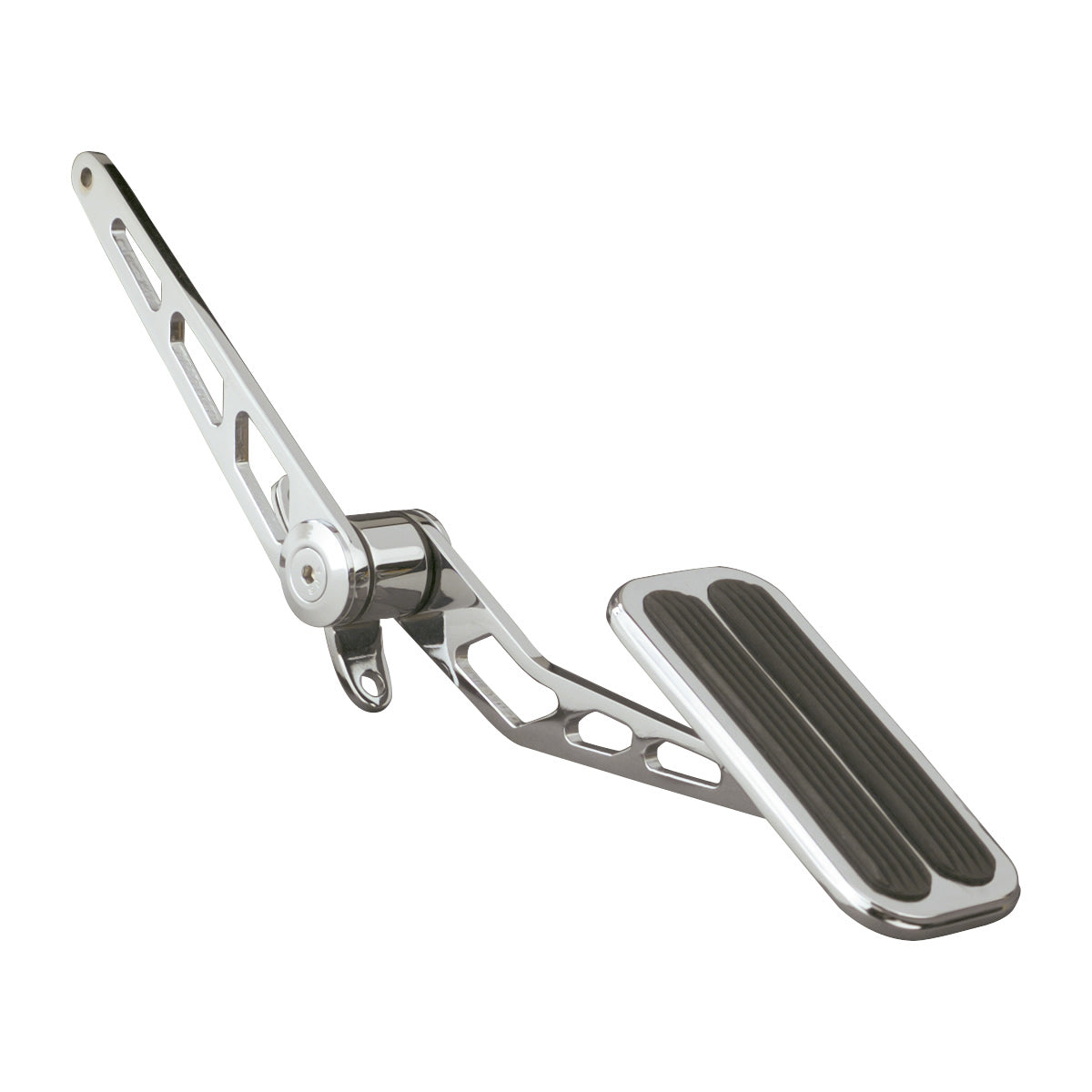 Lokar SG-6016 XL Chrome Steel Throttle Pedal - Spr. Loaded Pedal Assemblies And Components