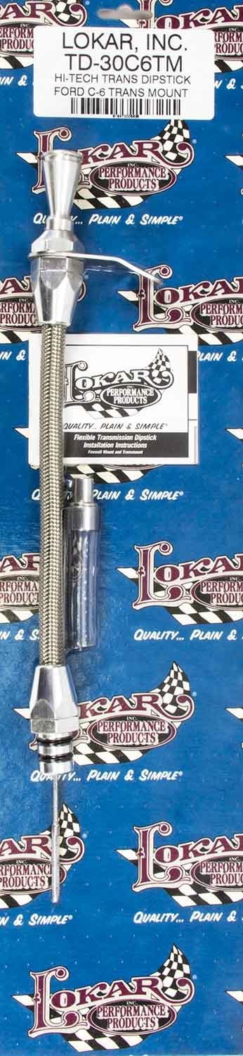 Lokar TD-30C6TM Trans Dipstick C6 Automatic Transmission Dipsticks