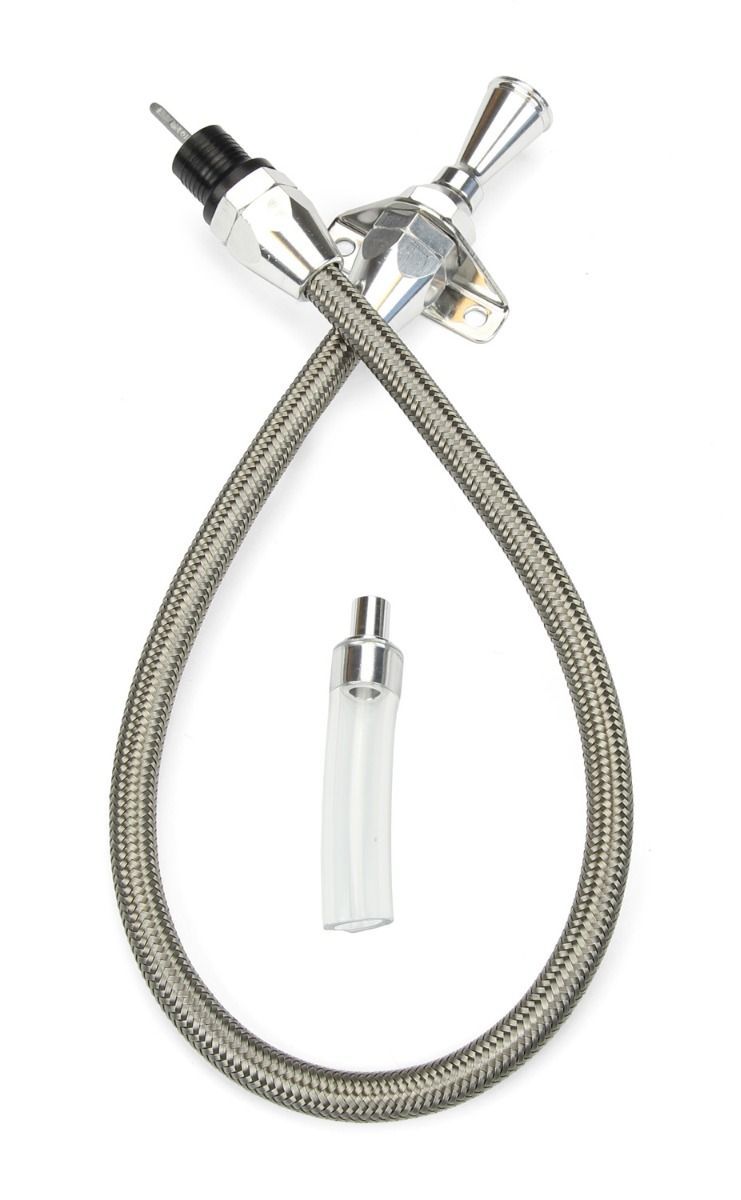 Lokar Hi-tech Flexable Dipstic Firewall Mount Trans. Automatic Transmission Dipsticks