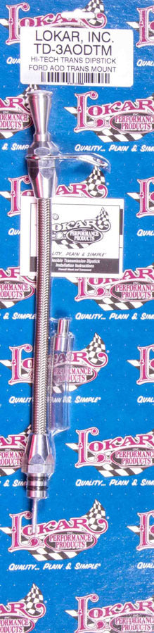 Lokar TD-3AODTM Transmission Dipstick Ford Aod Automatic Transmission Dipsticks