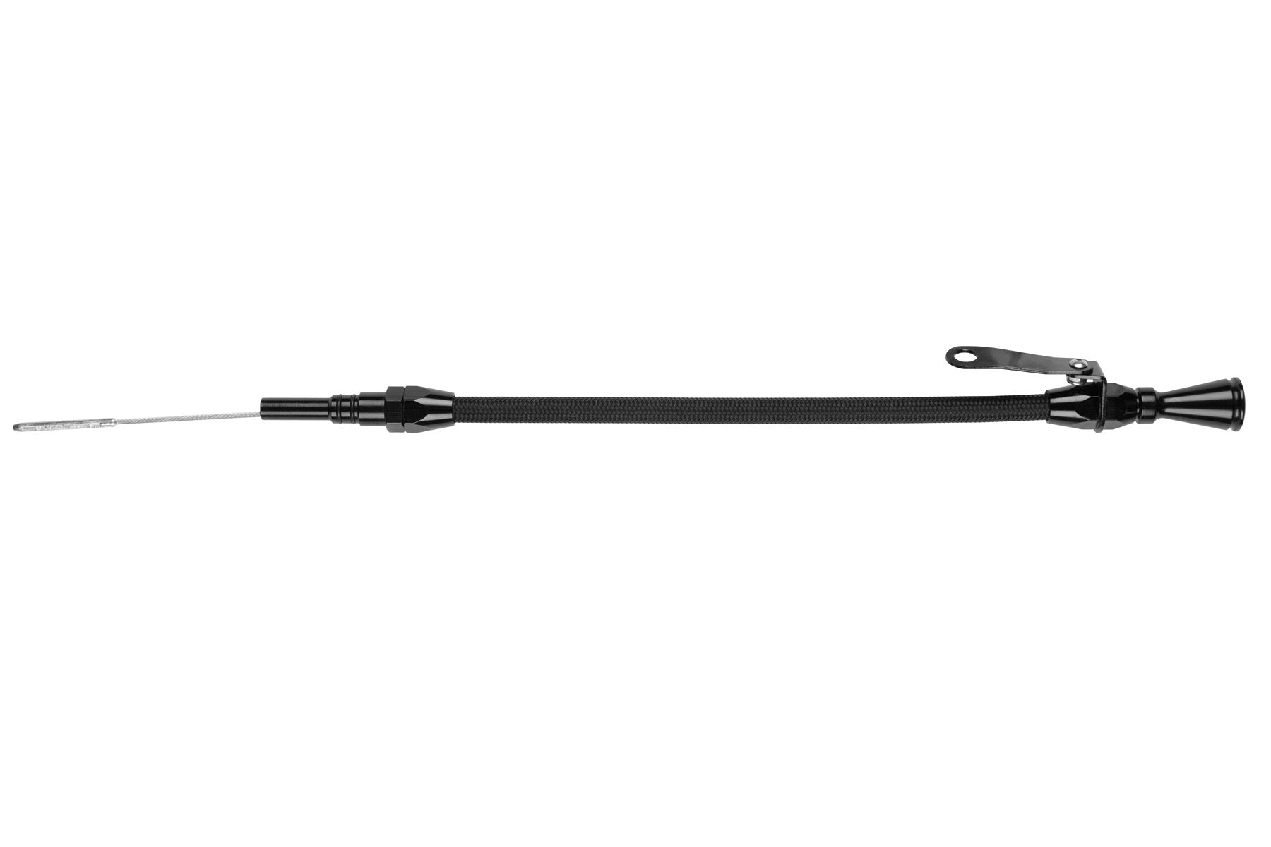 Lokar Flexible Engine Dipstick Black 80- GM SBC Engine Oil Dipsticks XED-5001
