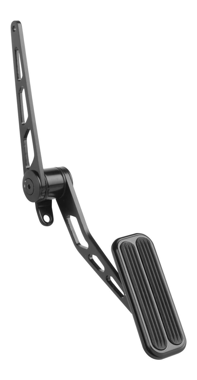 Lokar Black Steel Spring-loaded Throttle Pedal Withrubber Pedal Assemblies And Components