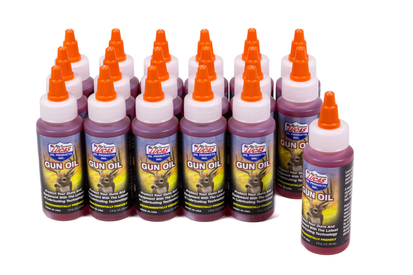 Lucas Oil Gun Oil Case 18 X 2 oz 10006