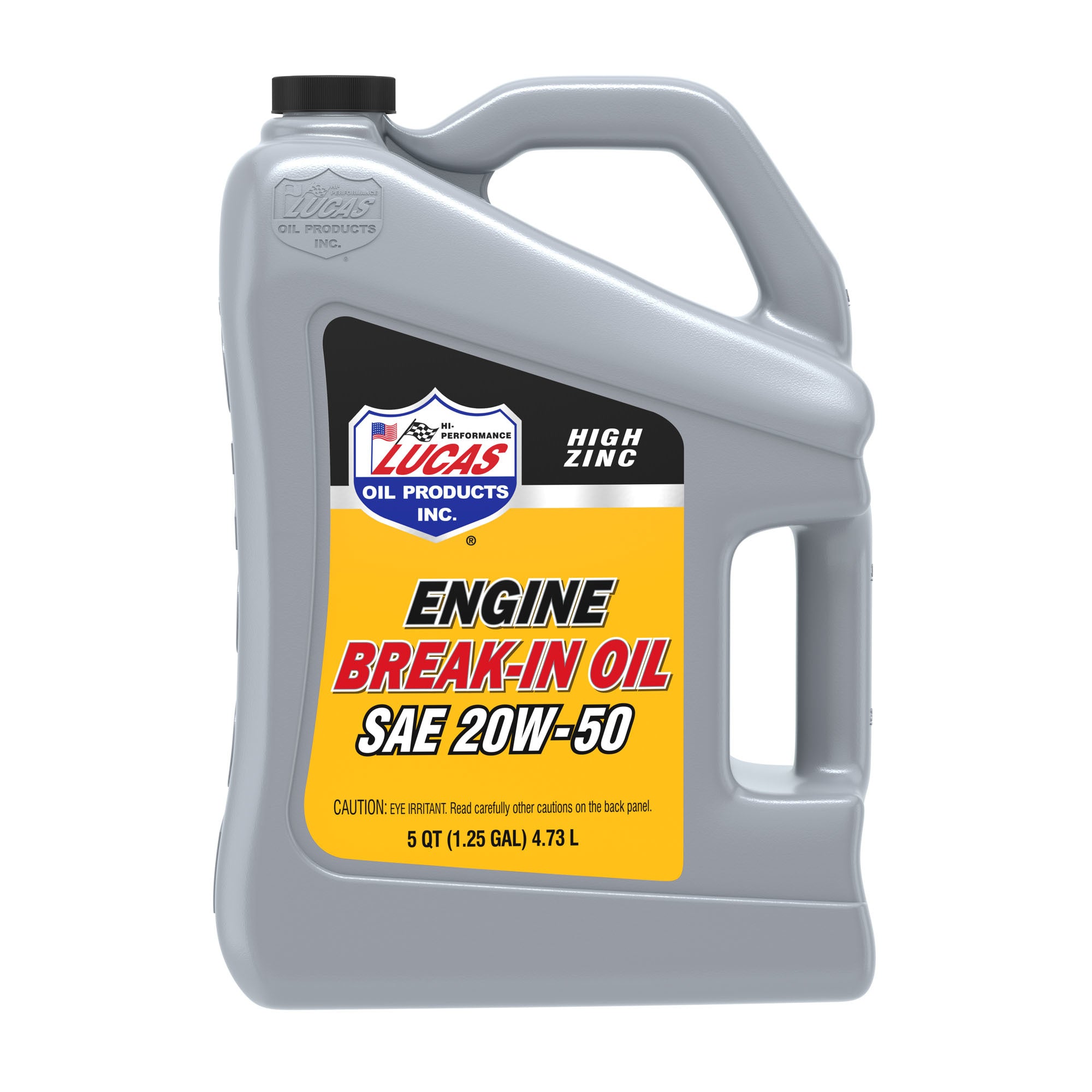 Lucas Oil Products Lucas Oil SAE 20W50 Break-in Oil 5 Qt Bottle LUC10636