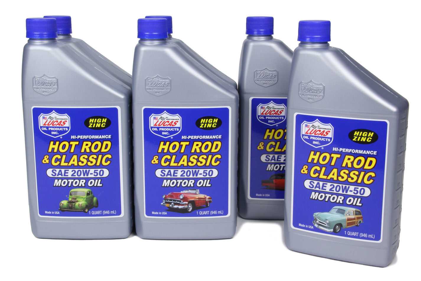 Lucas Oil 20w50 Petroleum Oil 6x1 Qt 10689