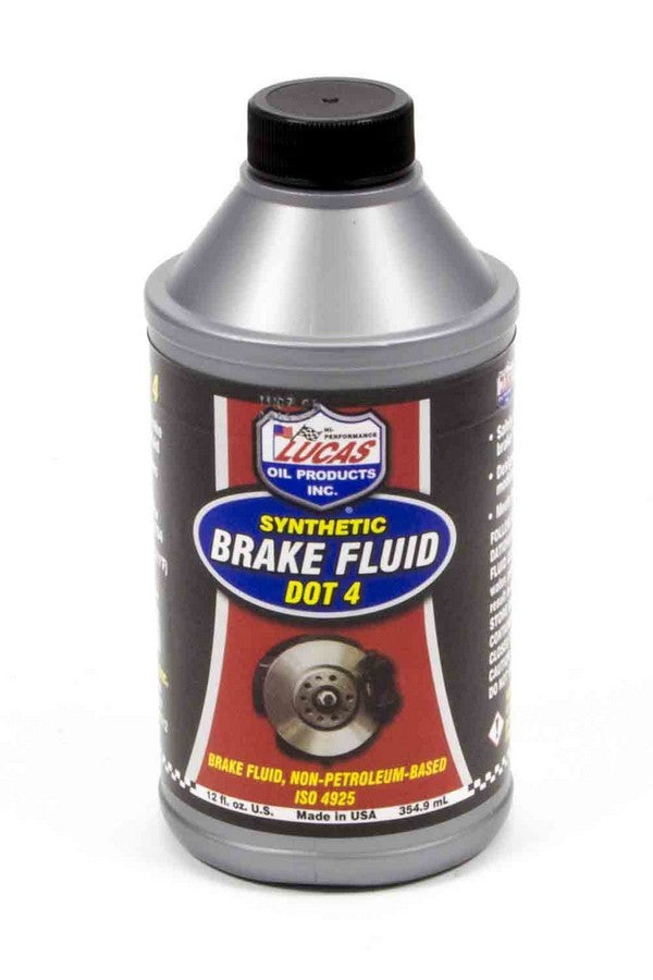 Lucas Oil Brake Fluid DOT 4 12 oz LUC10827