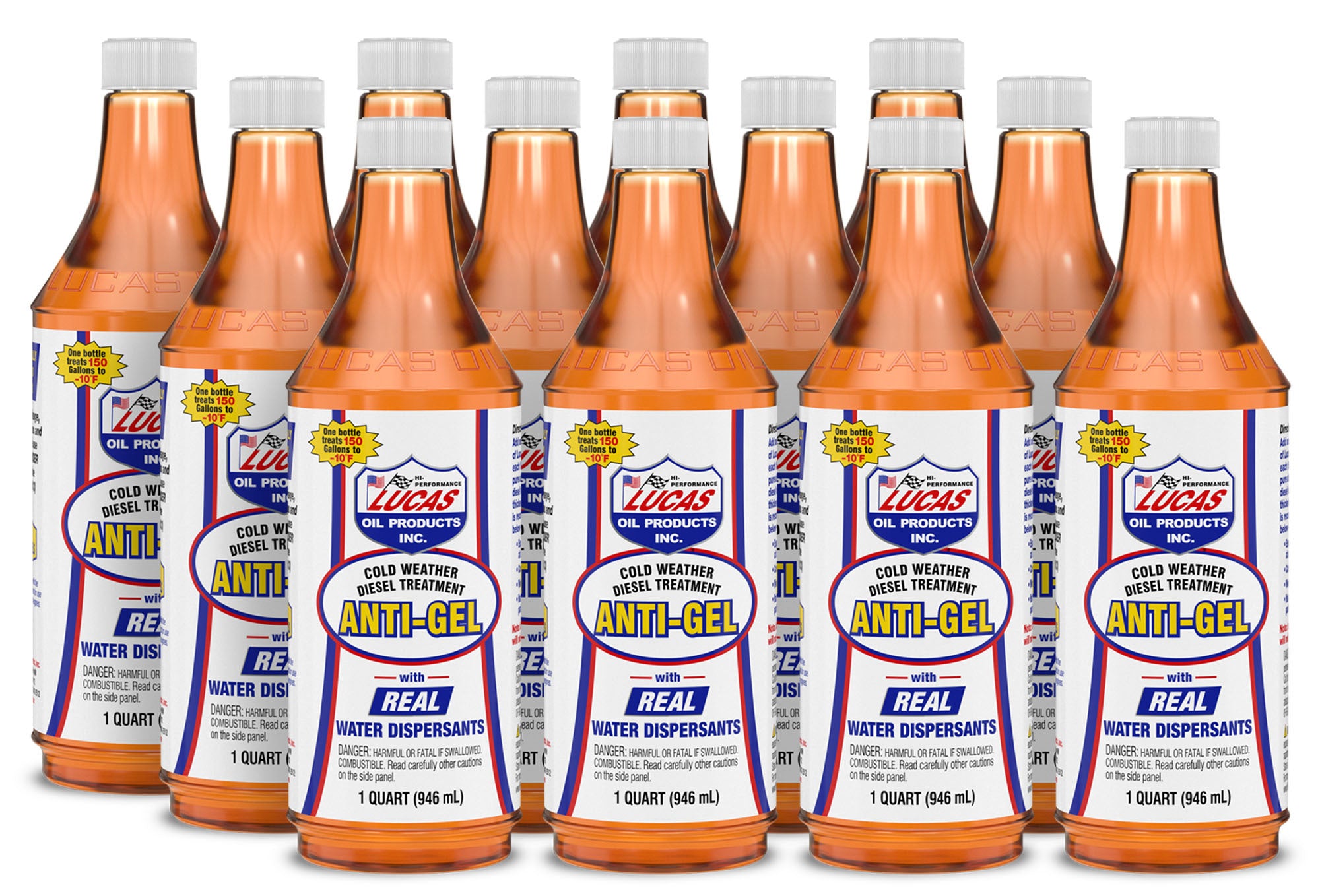 Lucas Oil Products Lucas Oil Diesel Treatment Anti Gel Case 12 X 1 Quart 10865