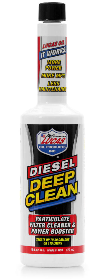 Lucas Oil Diesel Deep Clean Fuel Additive 16 oz. LUC10872
