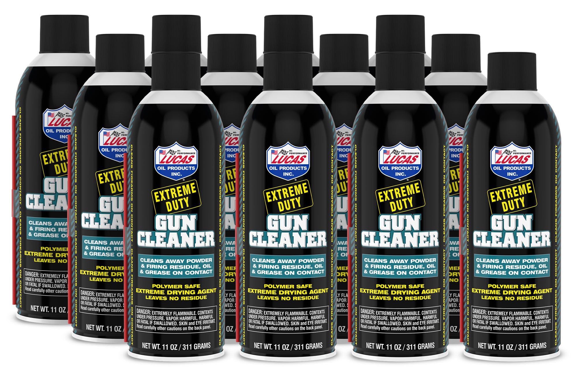 Lucas Oil Products Lucas Oil Extreme Duty Contact Cle Aner Case 12 X 11 Ounce 10905