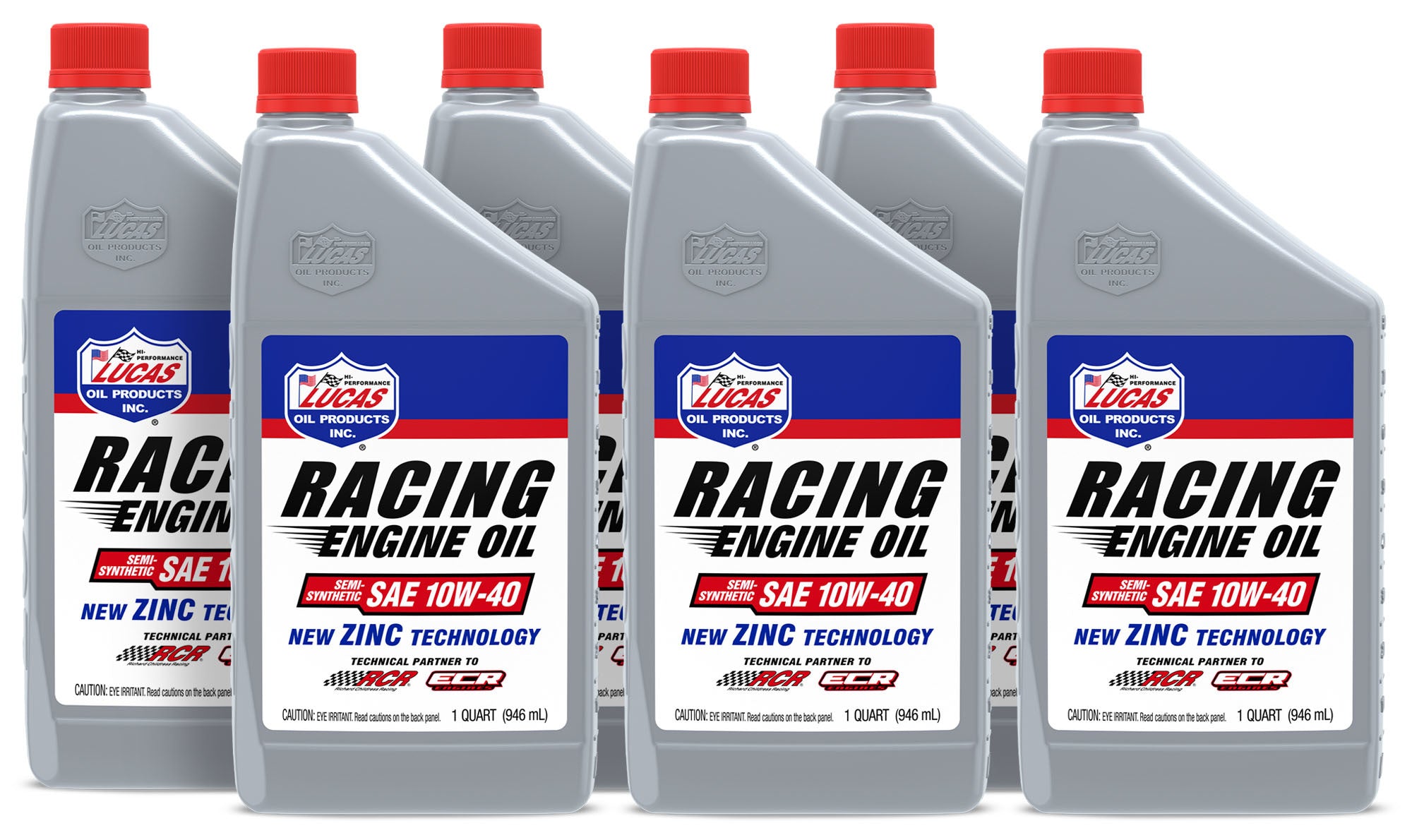 Lucas Oil Products Lucas Oil 10w40 Semi Synthetic Racing Oil Case 6x1 Qt. 10943