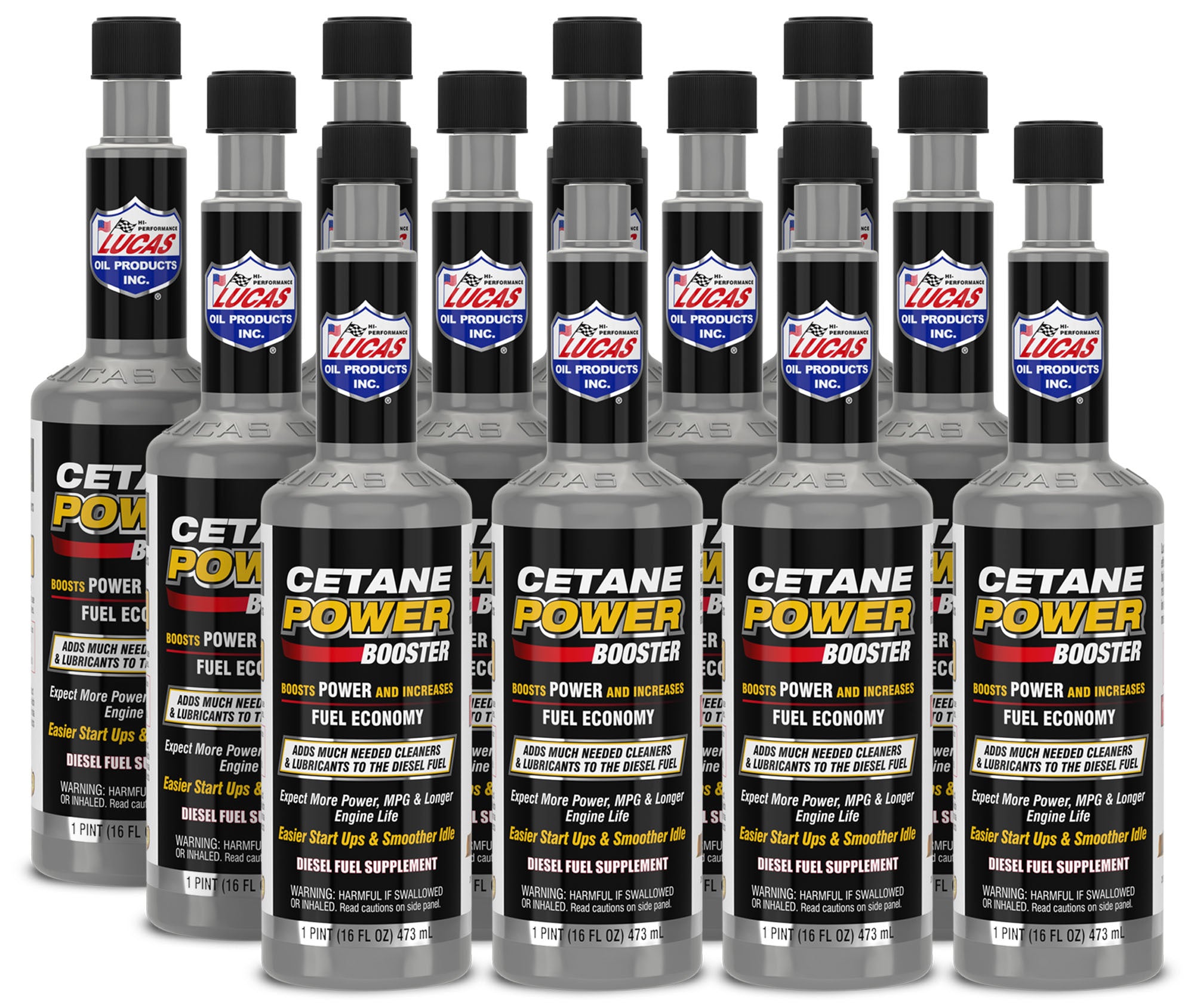Lucas Oil Products Lucas Oil Cetane Power Booster Case 12 X 16 Oz. 11031