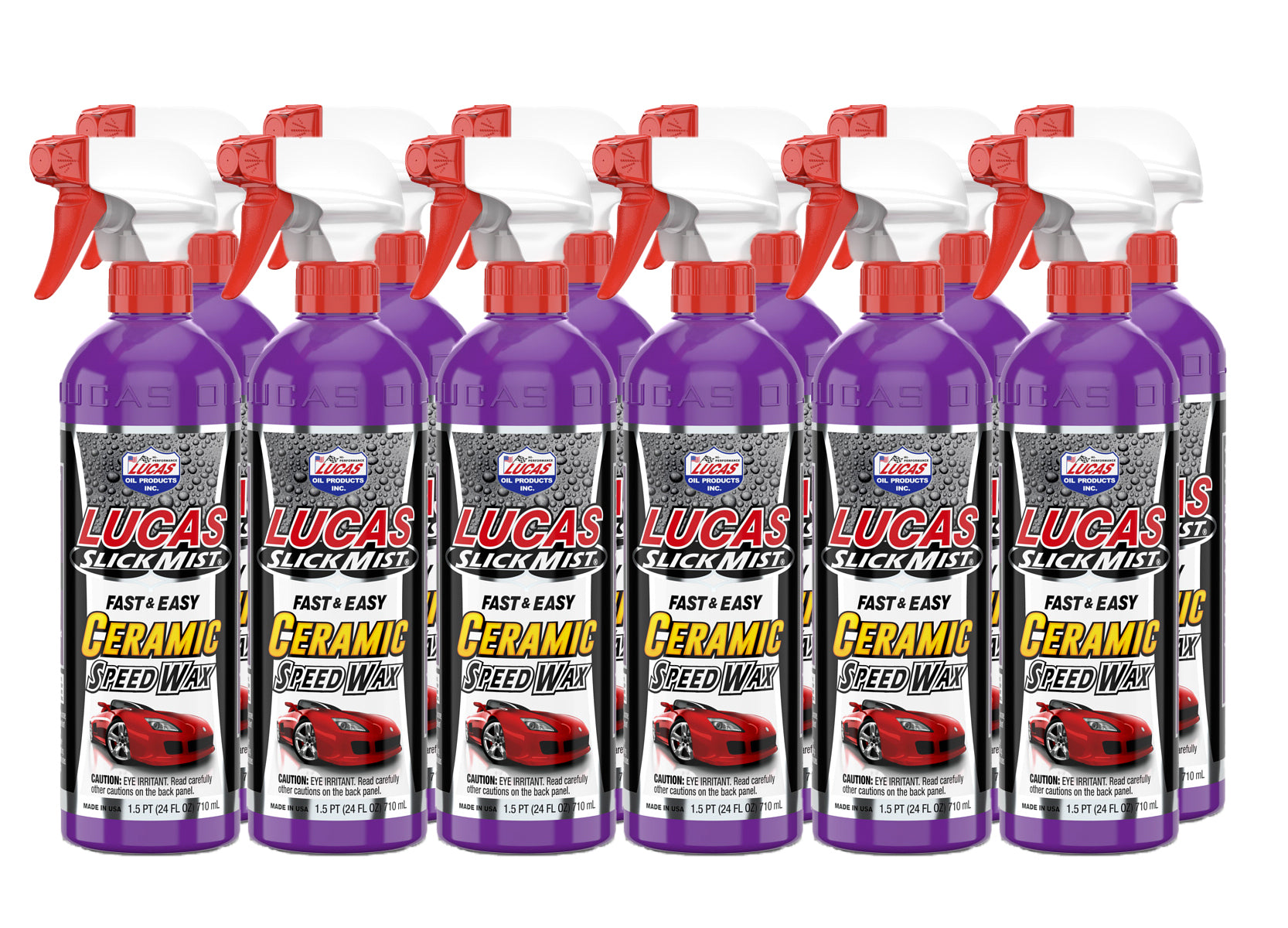 Lucas Oil Ceramic Speed Wax 24 oz Case 6 X 24 oz Bottles 11294