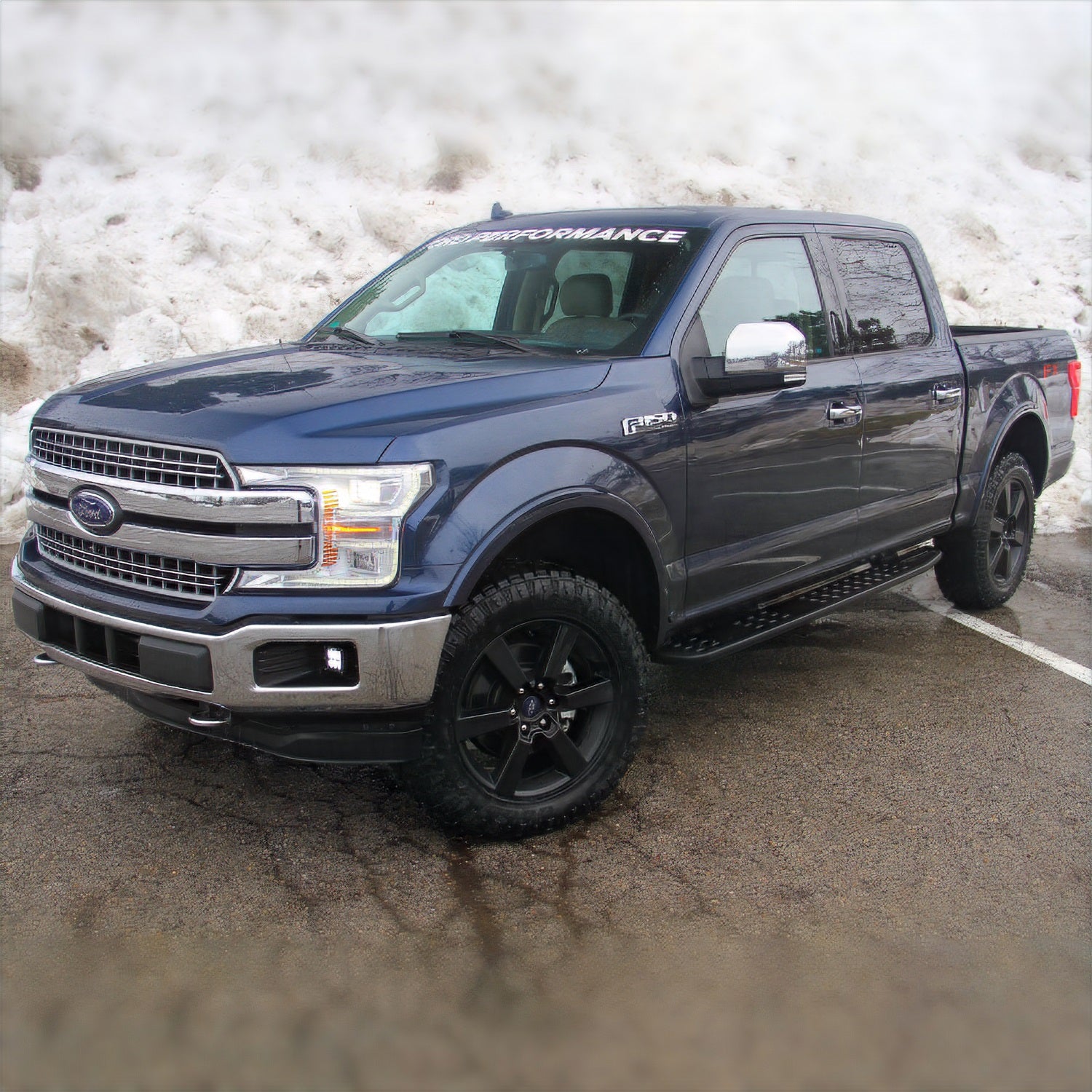 Ford Performance 2015-2020 F-150 20" X 8.5" Six Spoke Matte Black Wheel - M-1007-P2085MB - Image 2