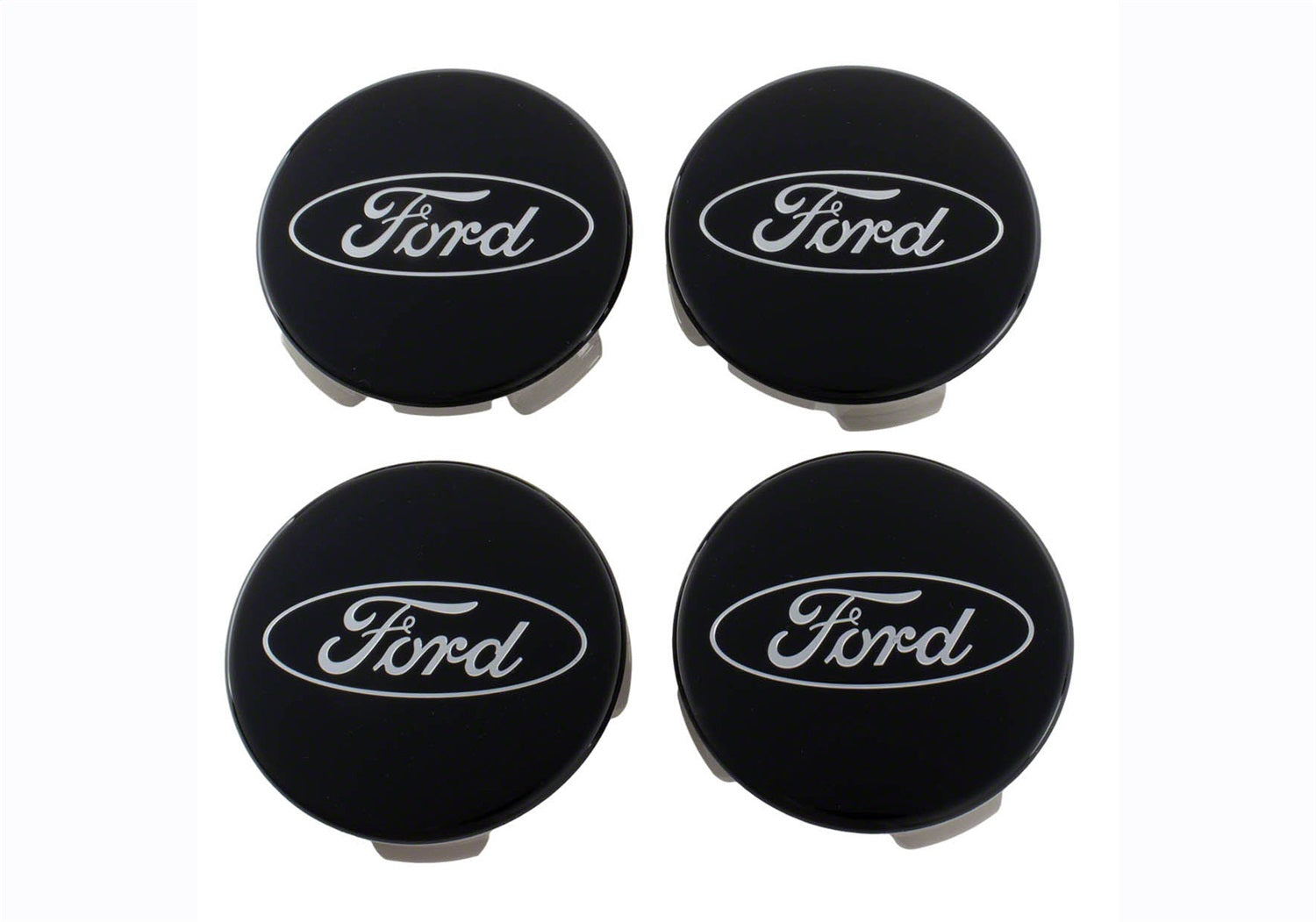 Ford Performance Ford Truck/SUV Black And Chrome Wheel Center Cap Kit - M-1096K-BCT