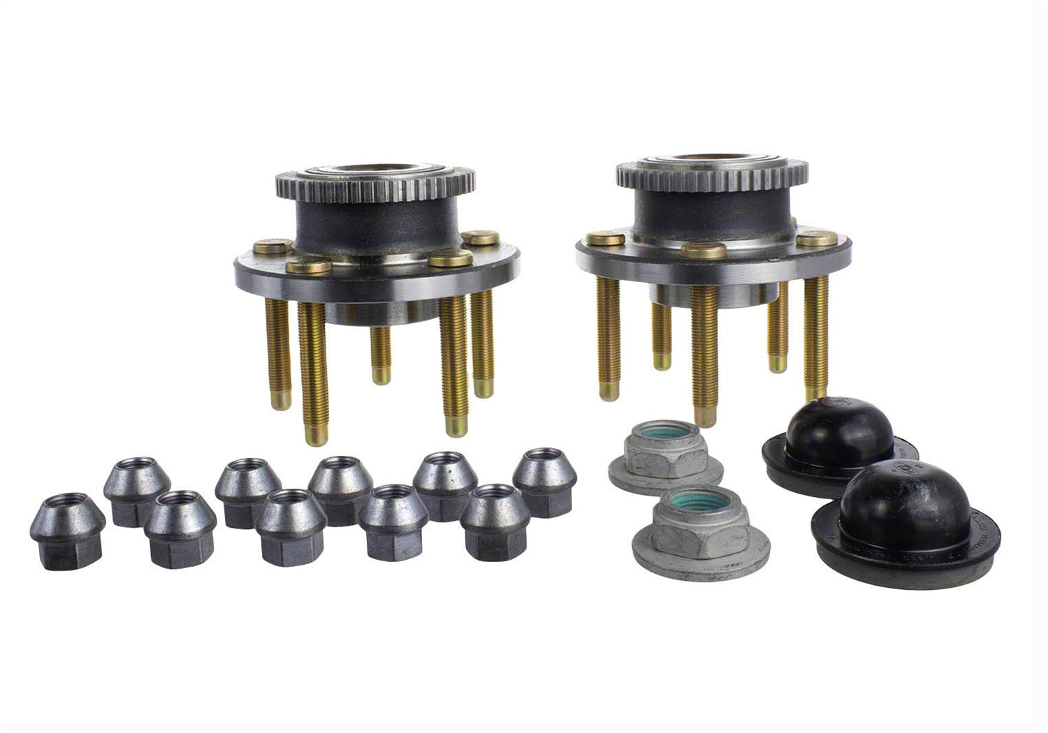 Ford Performance 2015-2023 Mustang Front Wheel Hub Kit With Arp Studs - M-1104-AB - Image 2