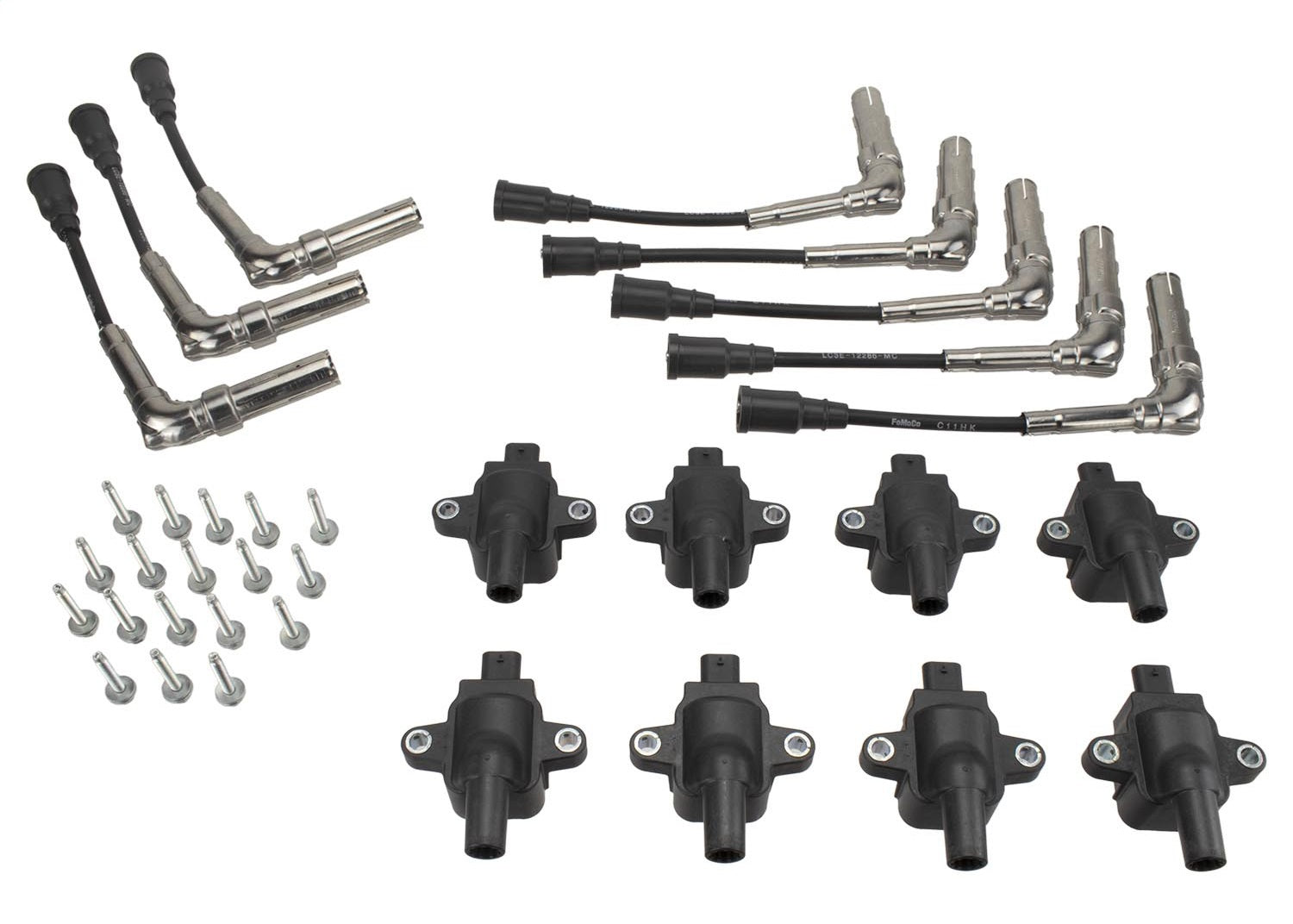 Ford Performance 7.3L Gas Ignition Coil And Wire Set of 8 - M-12029-SD73