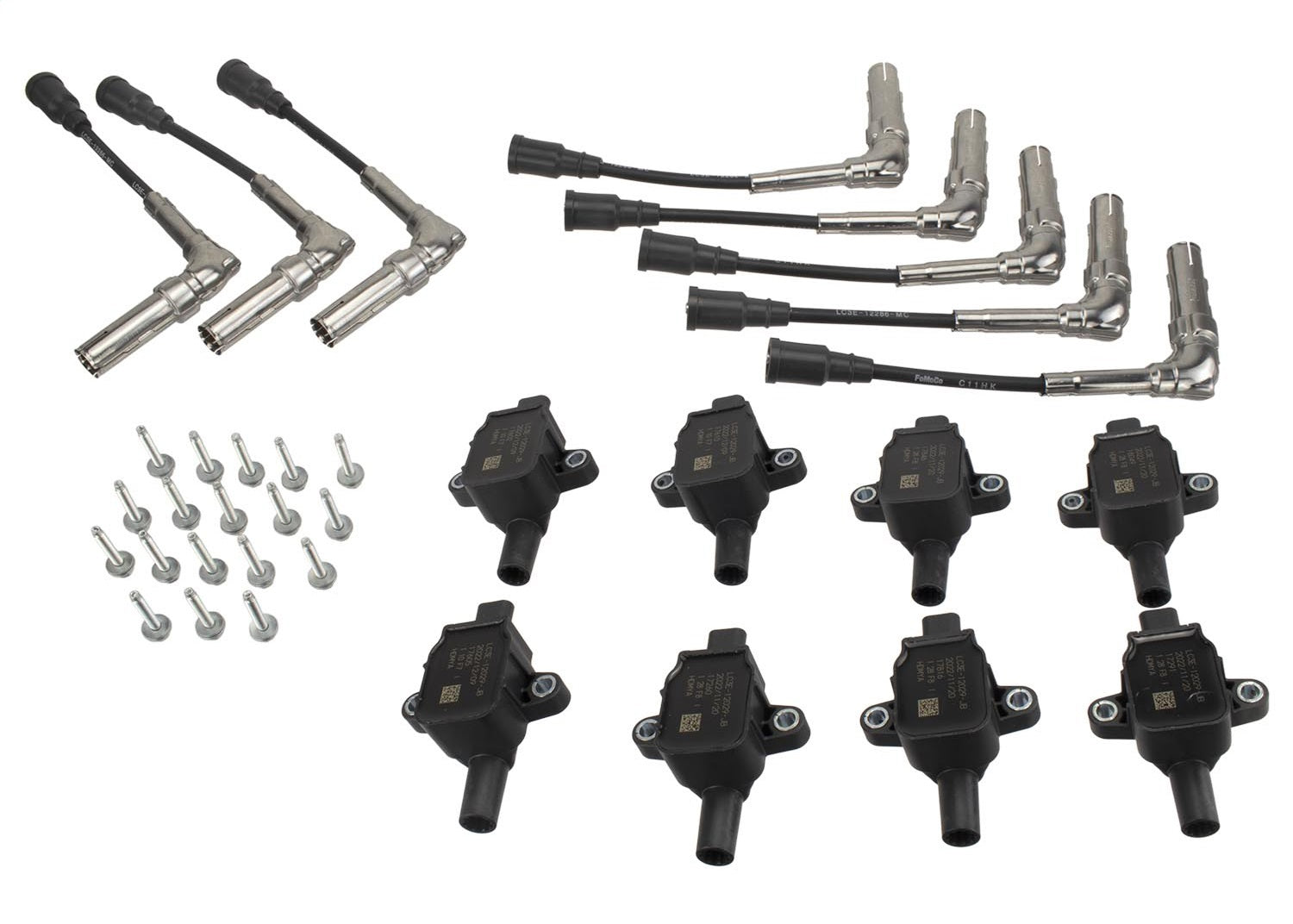 Ford Performance 7.3L Gas Ignition Coil And Wire Set of 8 - M-12029-SD73 - Image 2