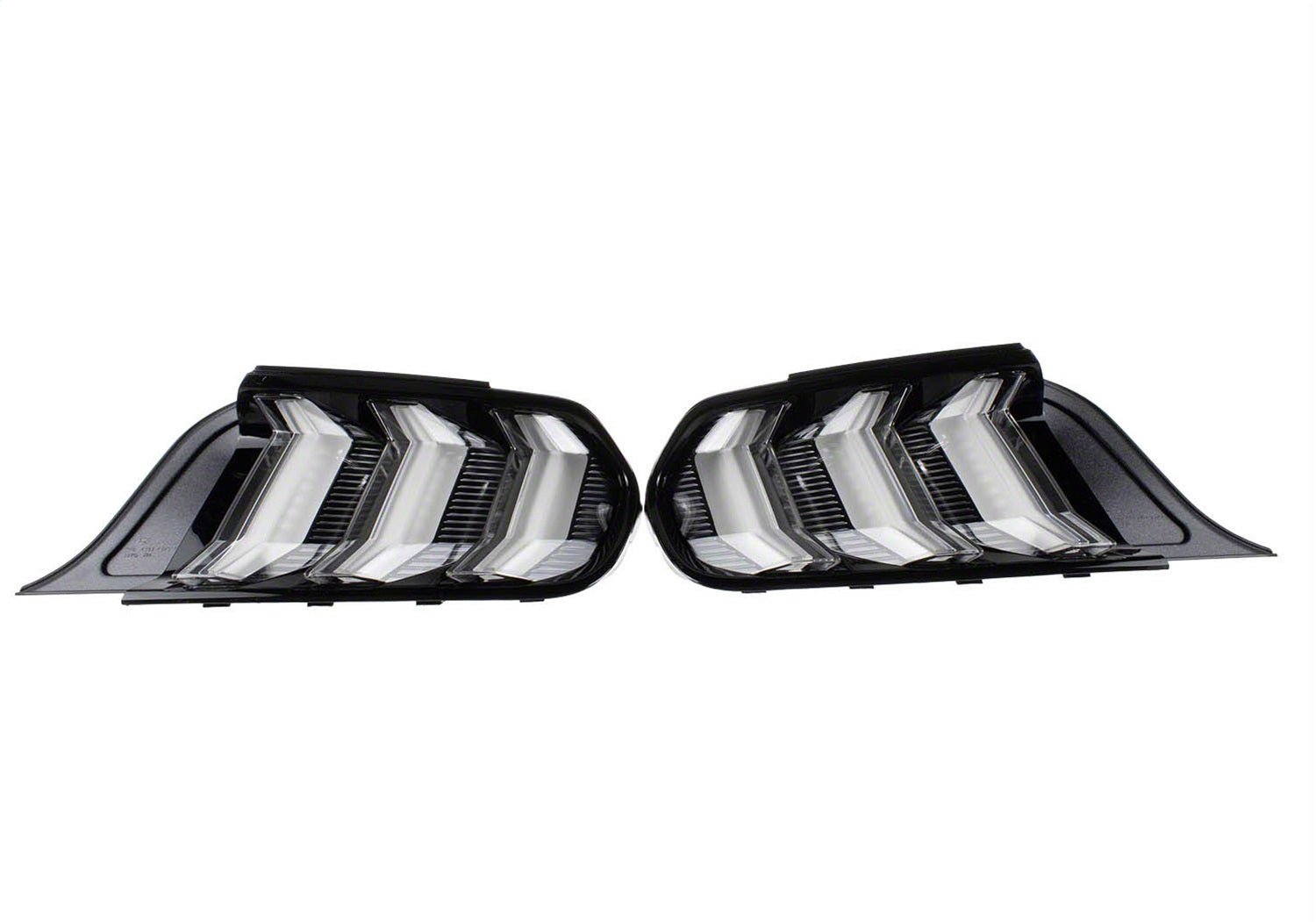 Ford Performance 2018-2023 Ford Performance Mustang Clear Taillamp Kit - M-13504-MC