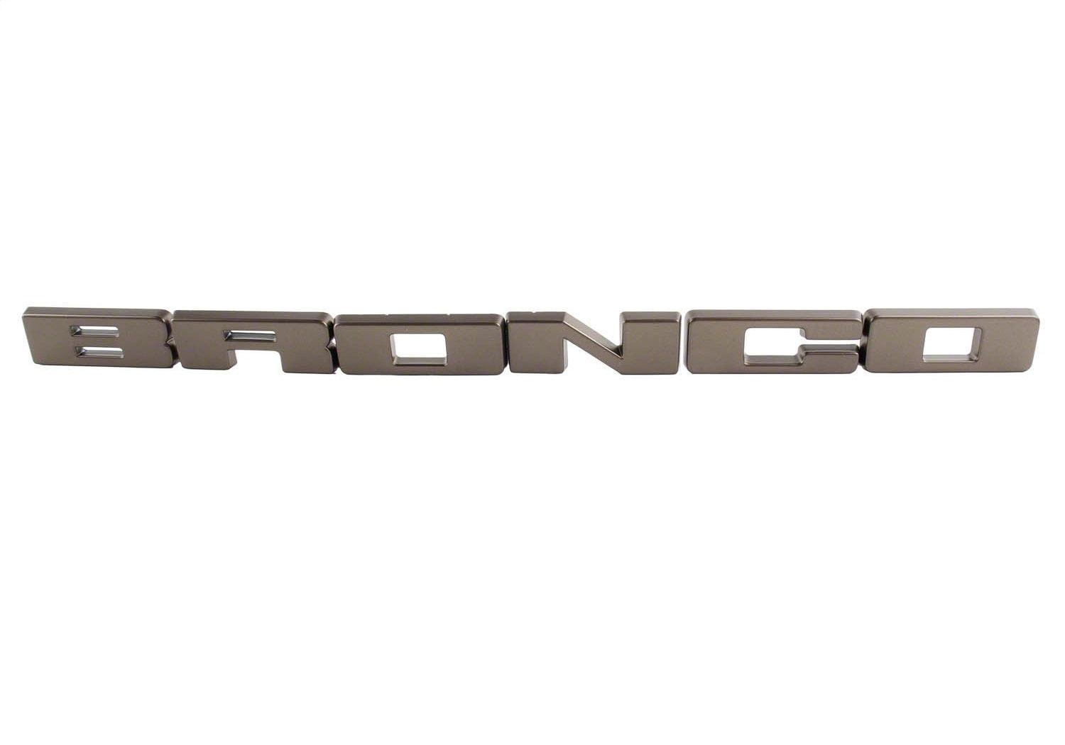 Ford Performance 2021-2025 Bronco Grille Lettering Overlay Kit - Bronze - M-1447-BLBR